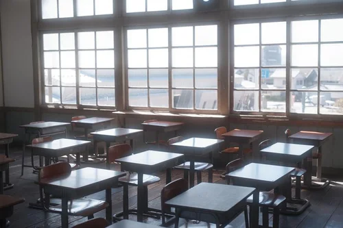 支援級と普通級について考えるイラスト